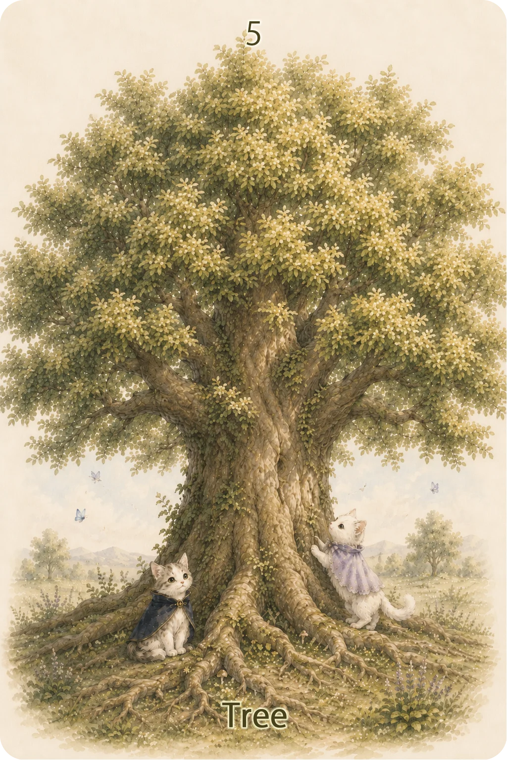木（Tree）のルノルマンカード画像
