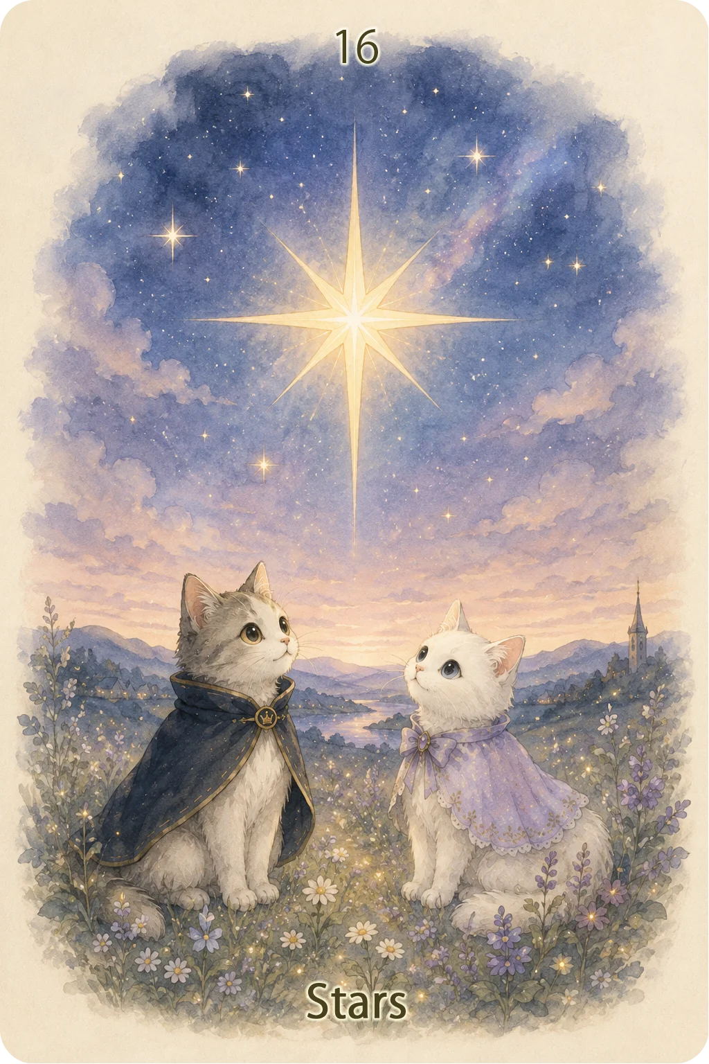星（Stars）のルノルマンカード画像