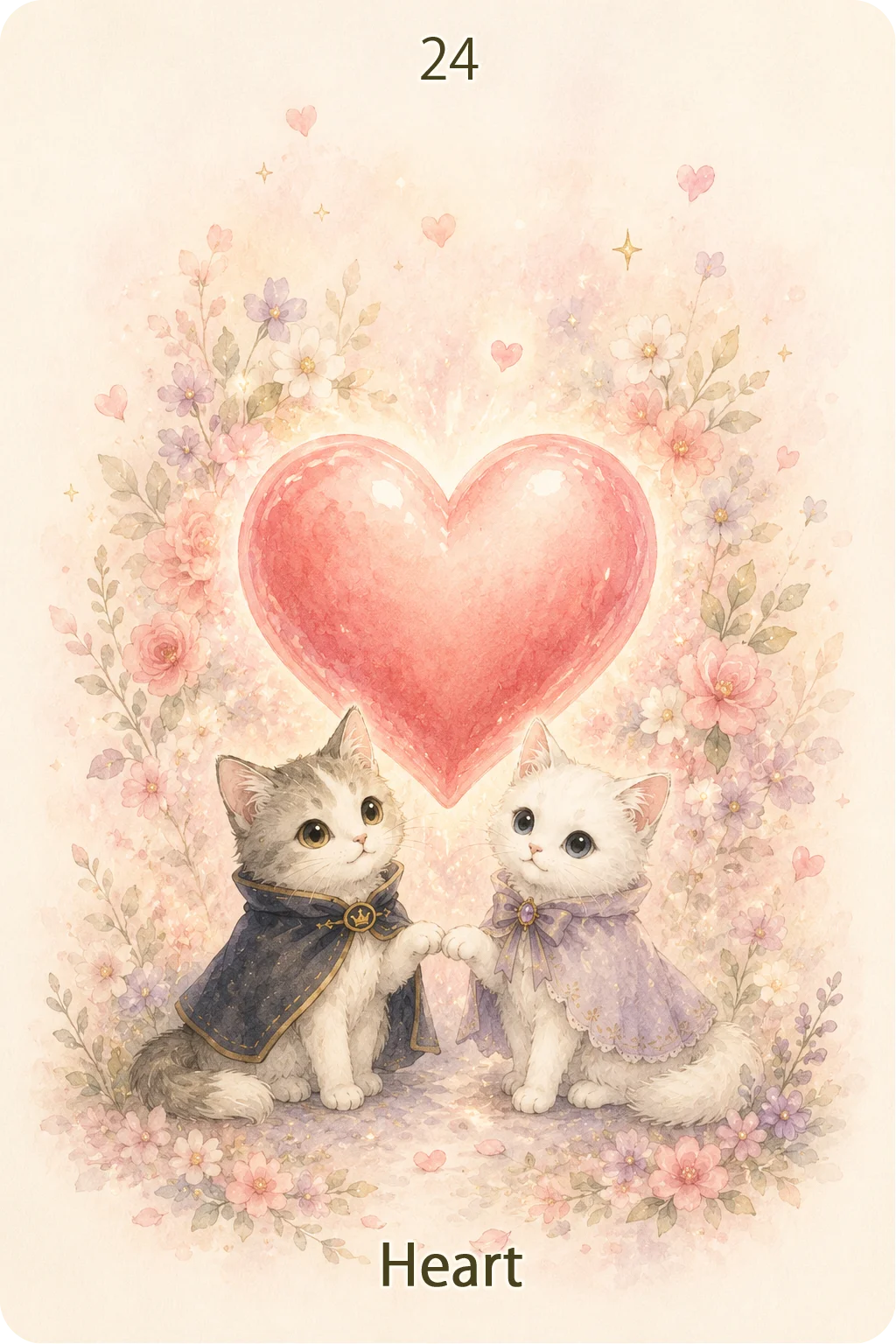 ハート（Heart）のルノルマンカード画像
