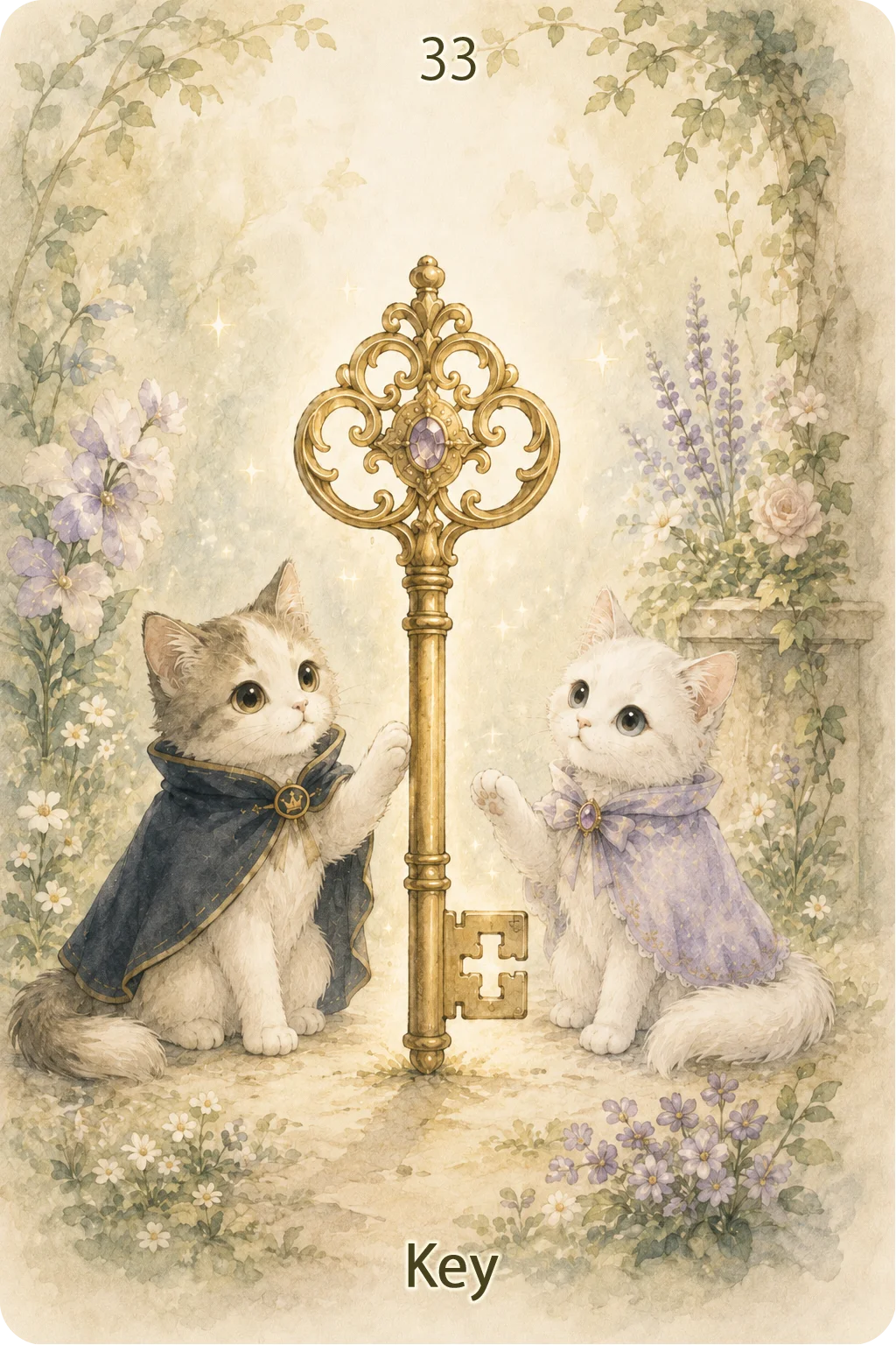 鍵（Key）のルノルマンカード画像