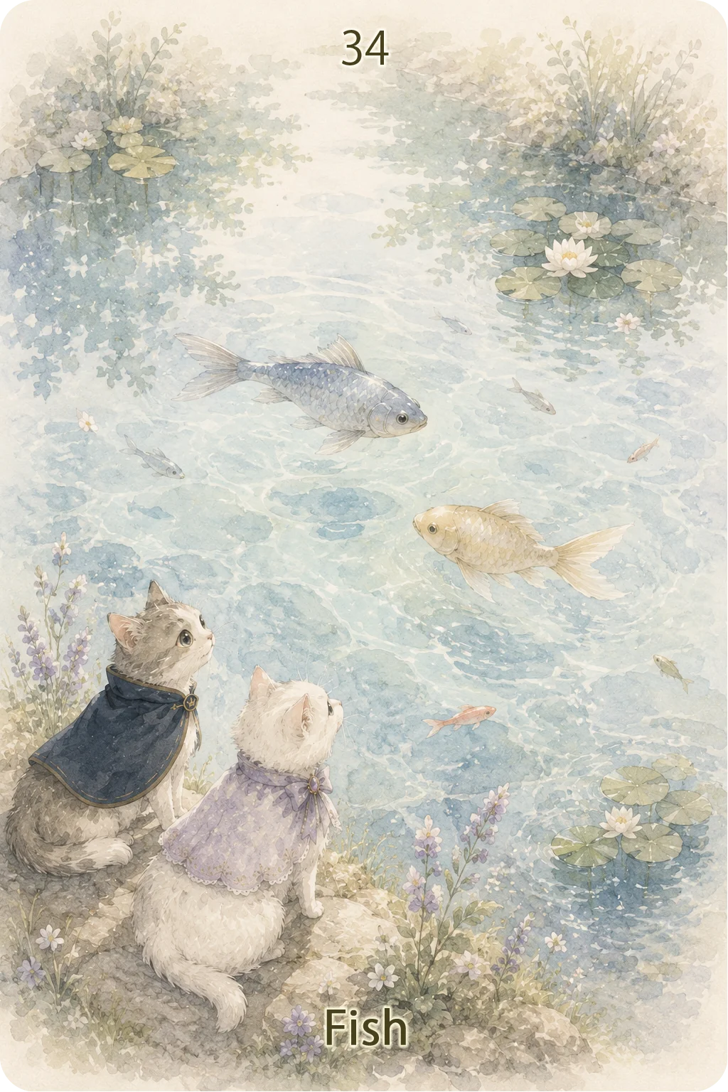 魚（Fish）のルノルマンカード画像